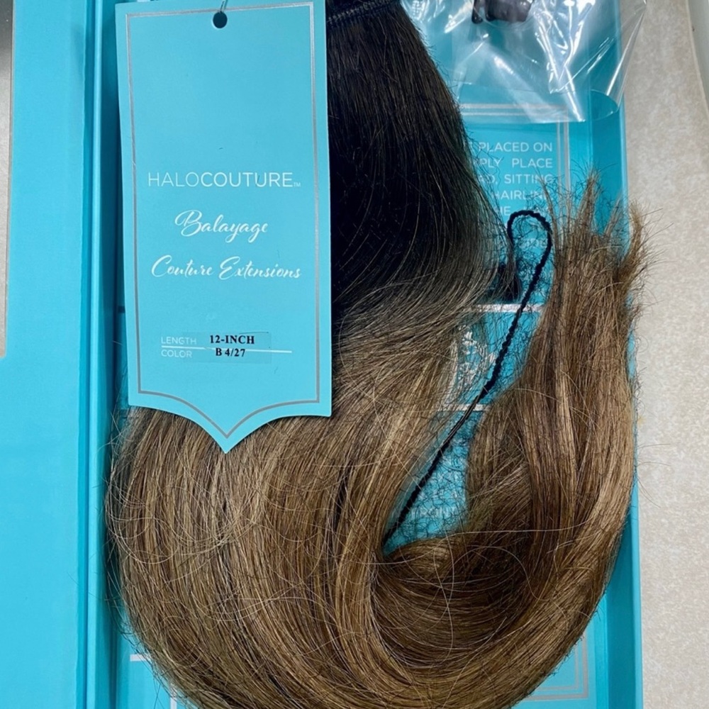 Halo Couture 12" balayage halo